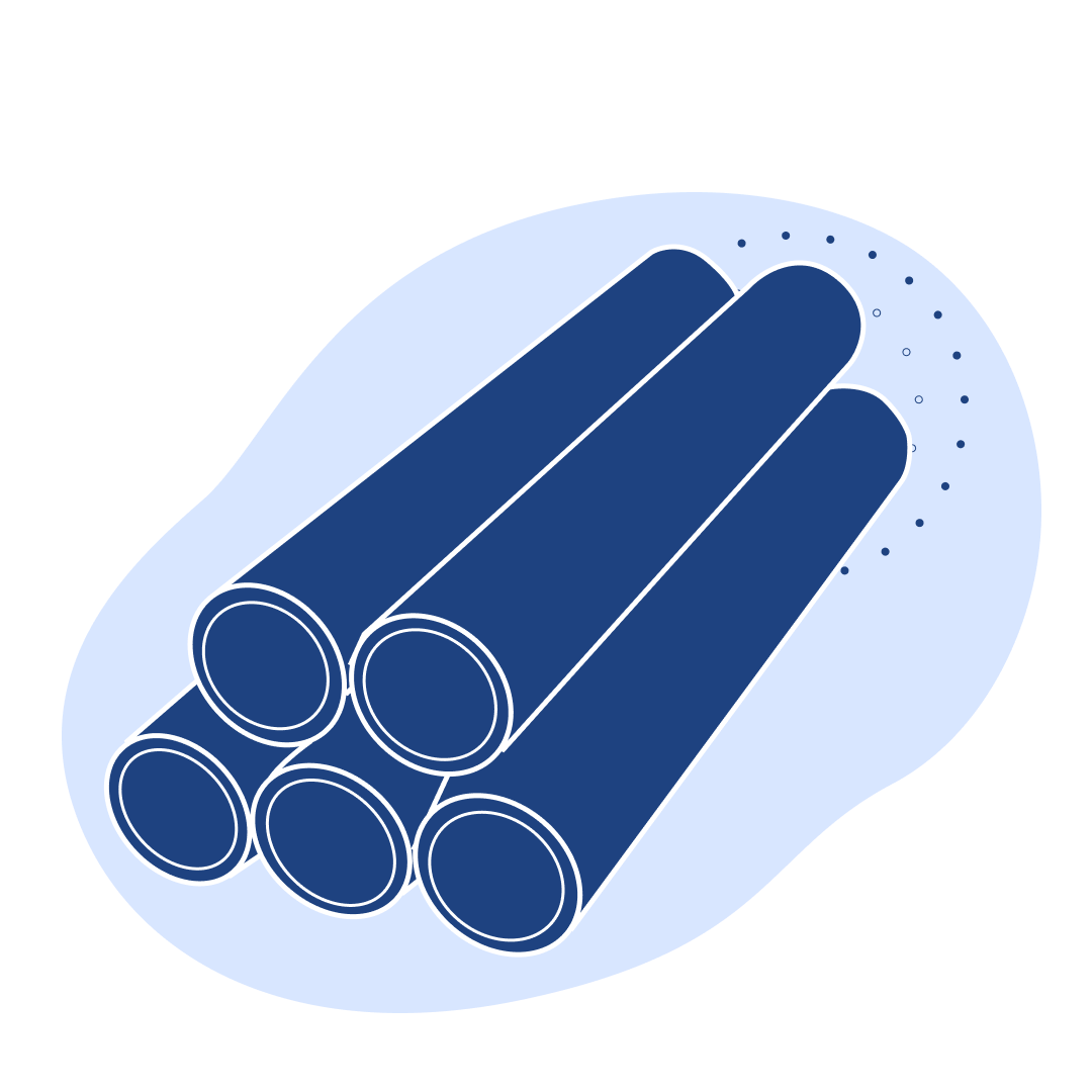Титановая труба