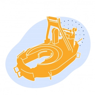 Буровой гидравлический ключ XQ 89/3B. 3C/3F