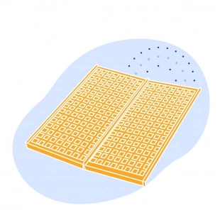 Сетка для грохотов ГОСТ 3306-88 45x10x4500x1750 мм