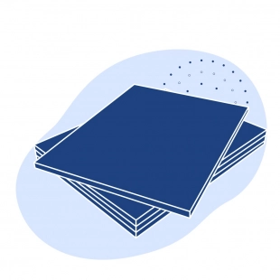 Текстолит листовой электротехнический 0.5 мм ЛТ ГОСТ 2910-74