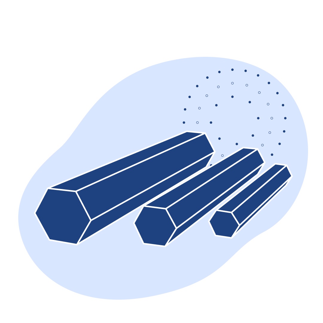 Шестигранник нержавеющий 83 мм 20Х13 ГОСТ 18968-73